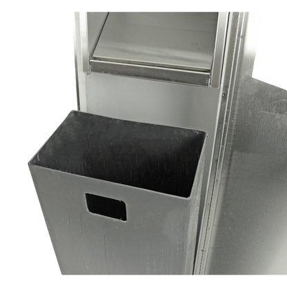 Frost 400-70A Recessed Auto Roll Stainless Steel Paper Dispenser and Disposal