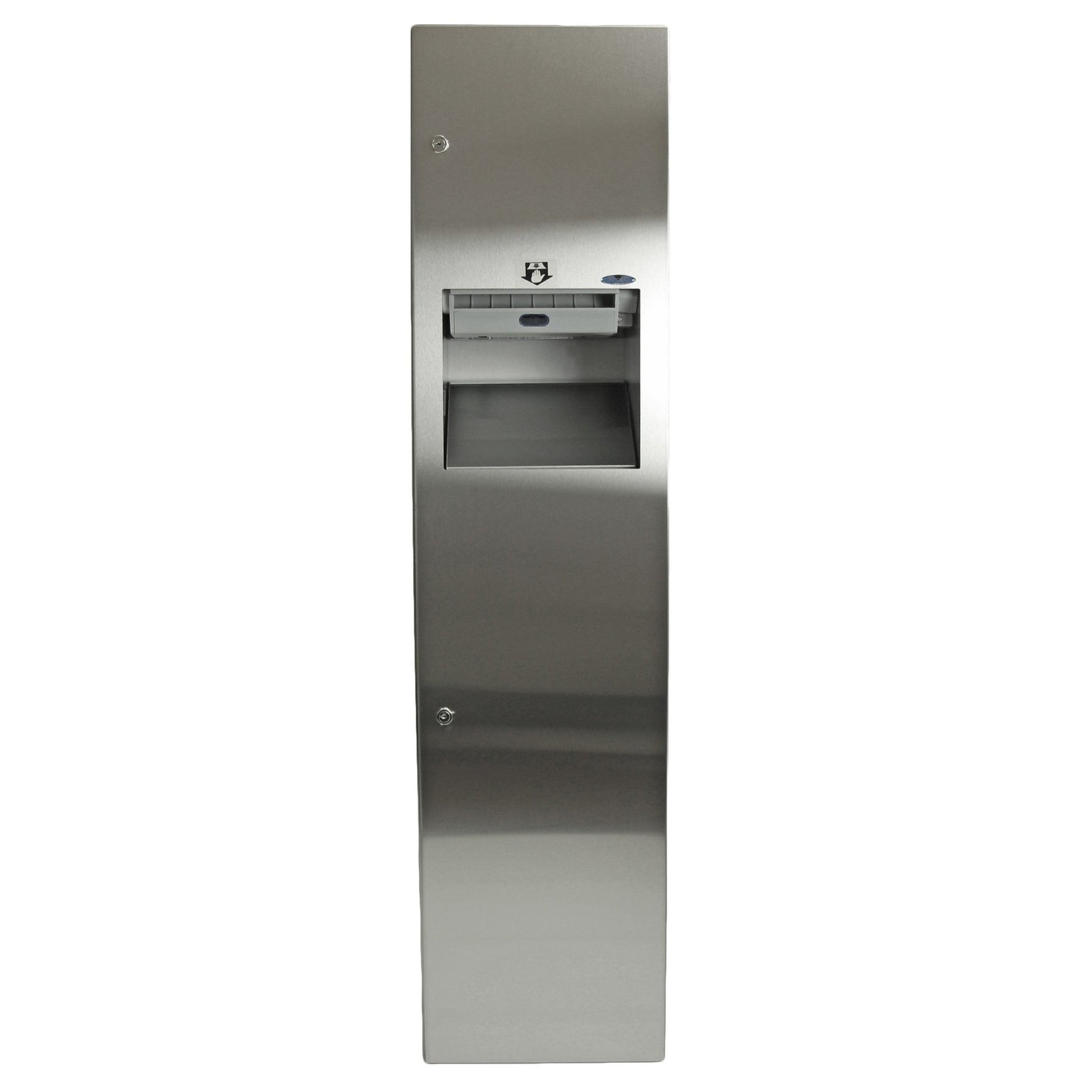 Frost 400-70C Wall Mounted Auto Roll Stainless Steel Paper Dispenser and Disposal