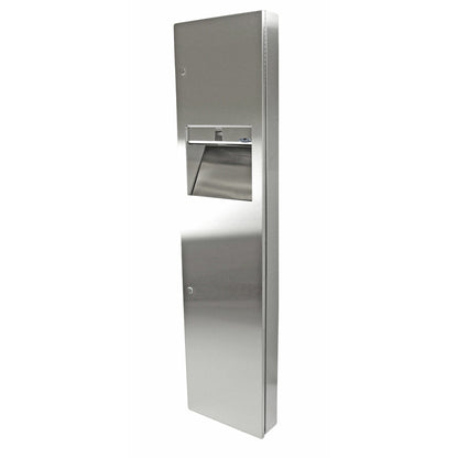 Frost 400-A Recessed Stainless Steel Paper Dispenser and Disposal