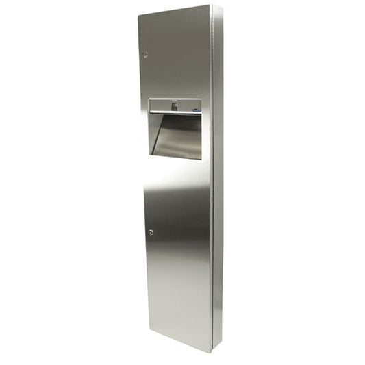 Frost 400-C Wall Mounted Stainless Steel Paper Dispenser and Disposal