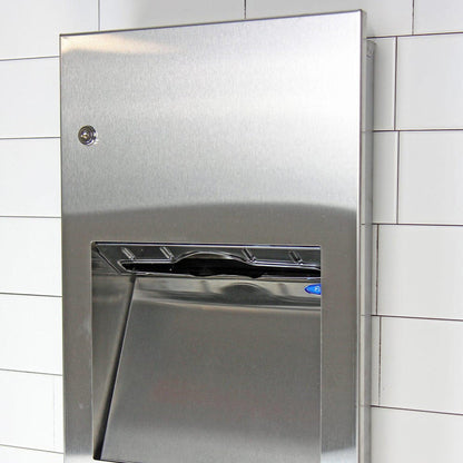 Frost 410-14-A Recessed Stainless Steel Paper Dispenser and Disposal