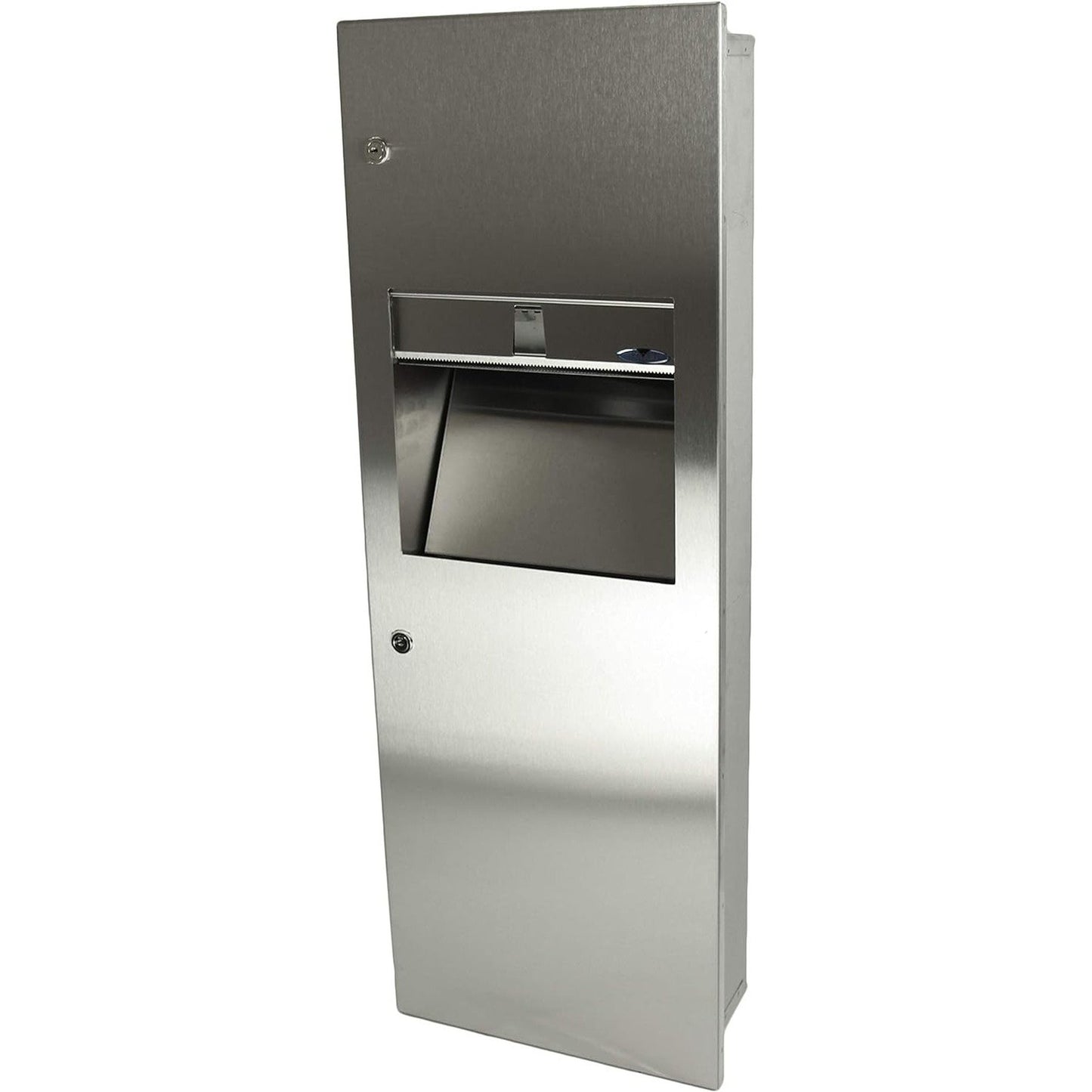 Frost 410-C Wall Mounted Stainless Steel Paper Dispenser and Disposal
