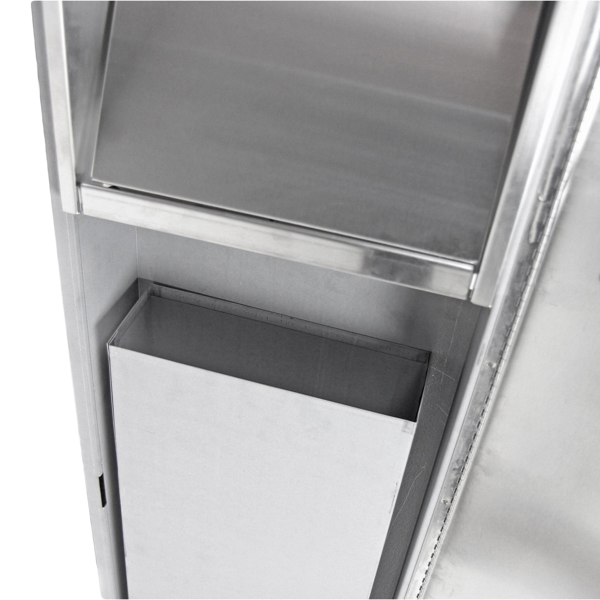 Frost 415-14A Recessed Stainless Steel Paper Dispenser and Disposal