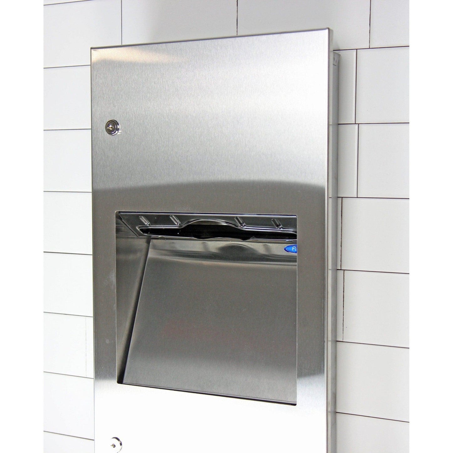 Frost 415-14C Wall Mounted Stainless Steel Paper Dispenser and Disposal