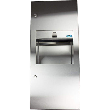 Frost 415A Recessed Stainless Steel Paper Dispenser and Disposal