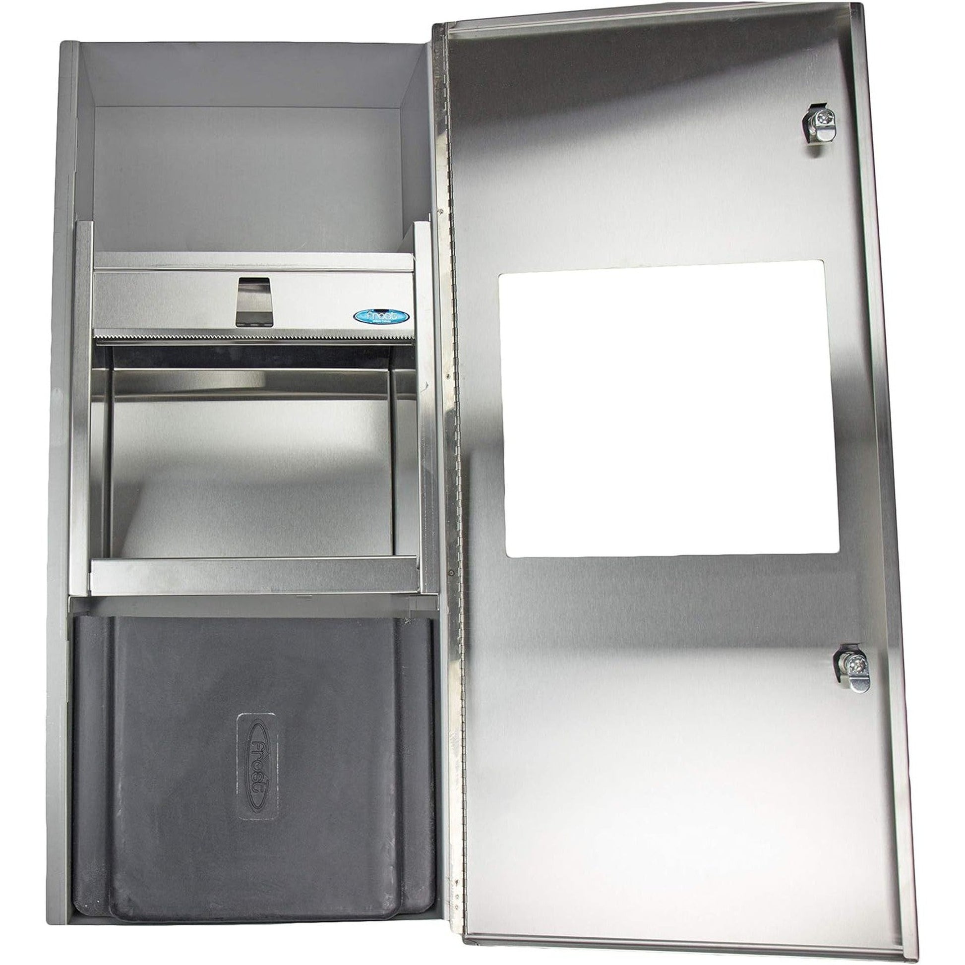 Frost 415A Recessed Stainless Steel Paper Dispenser and Disposal