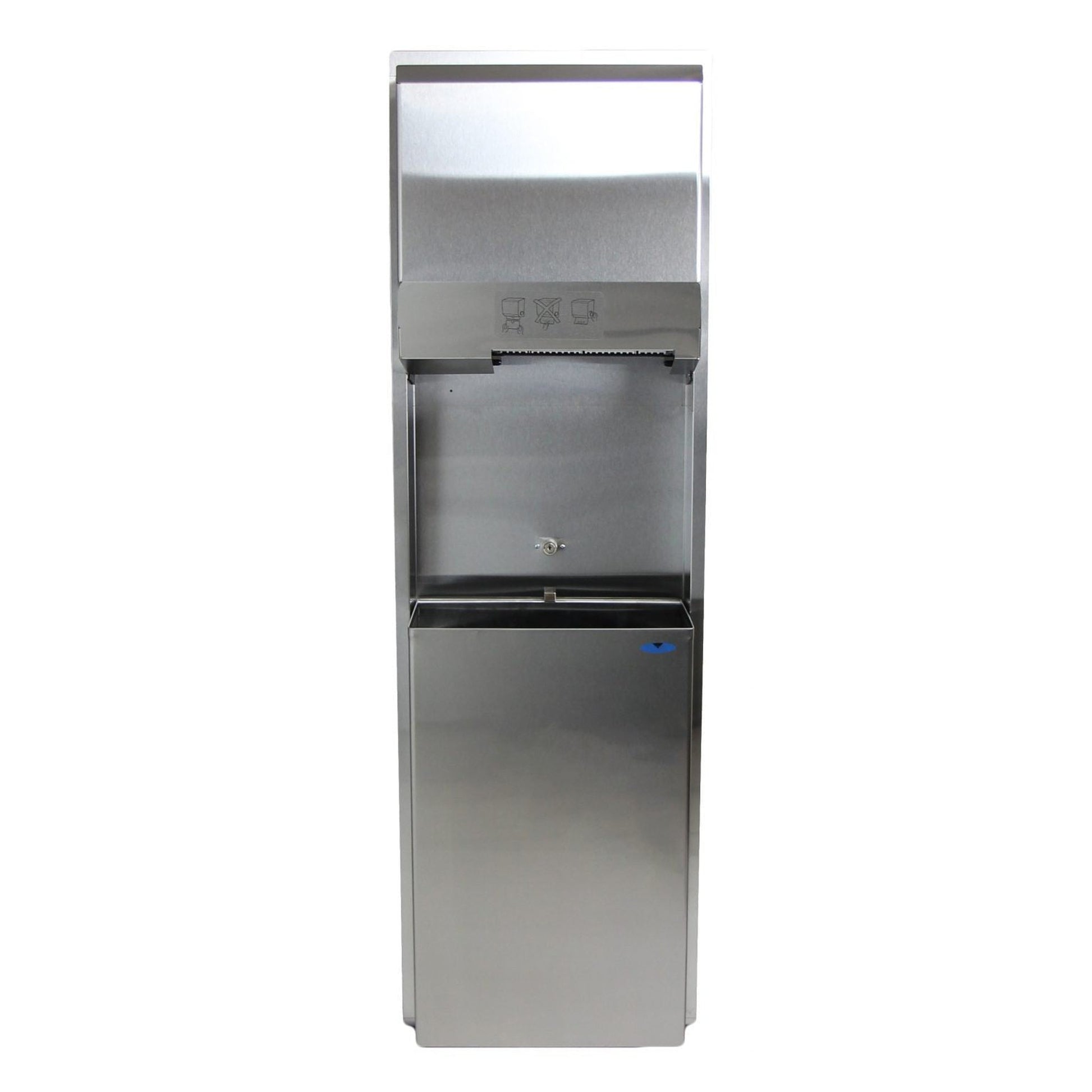 Frost 422-60A Recessed Mechanical Stainless Steel Paper Dispensers and Disposals