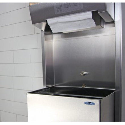 Frost 422-60C Recessed Mechanical Stainless Steel Paper Dispensers and Disposals