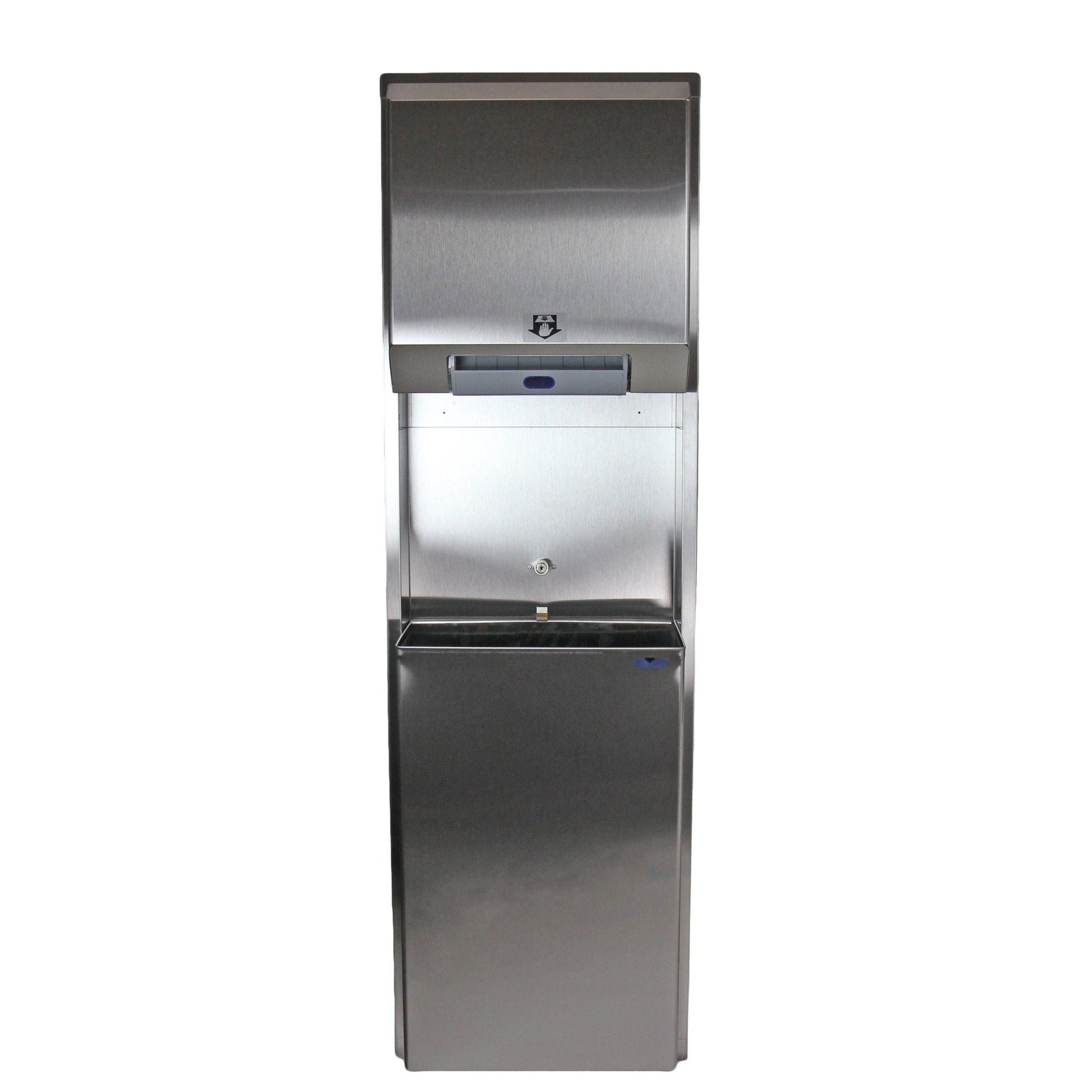 Frost 422-70A Recessed Automatic Stainless Steel Paper Dispensers and Disposals