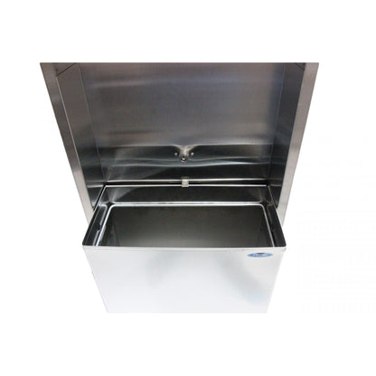 Frost 422-70A Recessed Automatic Stainless Steel Paper Dispensers and Disposals