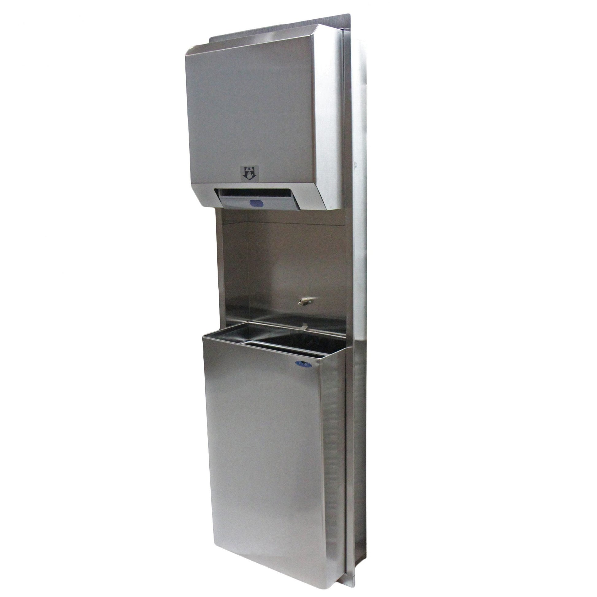 Frost 422-70C Wall Mounted Automatic Stainless Steel Paper Dispensers and Disposals