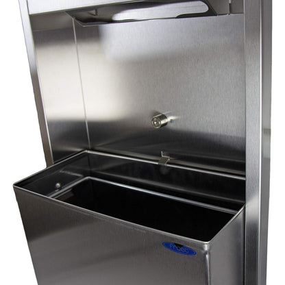 Frost 422A Recessed Stainless Steel Paper Dispenser and Disposal