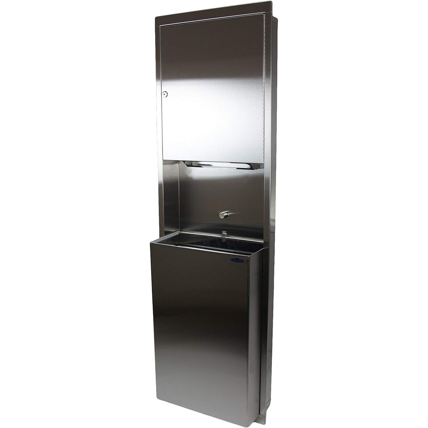 Frost 422C Wall Mounted Stainless Steel Paper Dispenser and Disposal