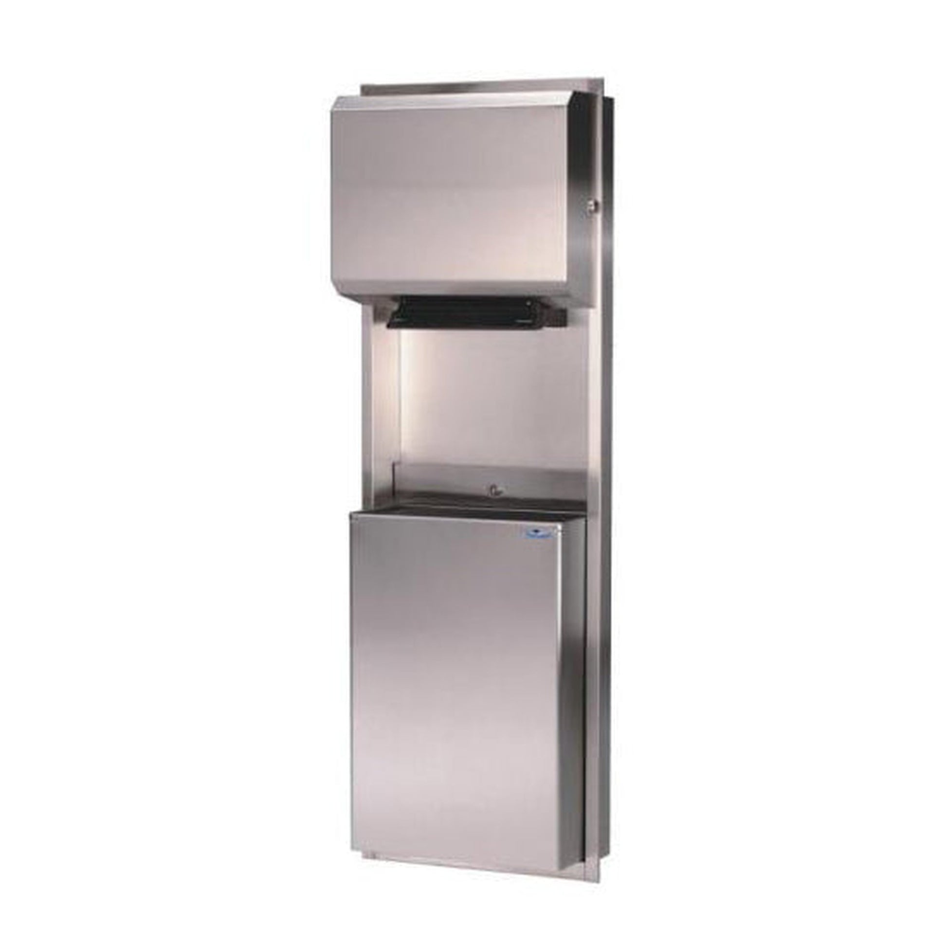 Frost 427-50A Recessed Control Roll Stainless Steel Paper Dispensers and Disposals