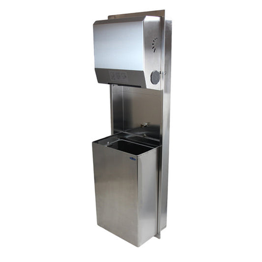 Frost 427-60C Wall Mounted Autocut Stainless Steel Paper Dispensers and Disposals