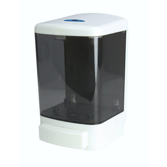 Frost 4.5 x 4.4 x 7.6 White/Black Soap / Sanitizer Dispenser