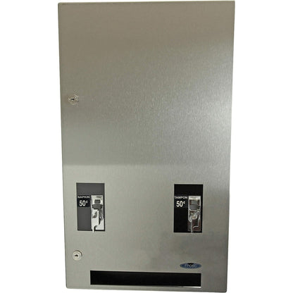 Frost 615-5-0.50 Recessed Stainless Steel Napkin and Tampon Dispenser