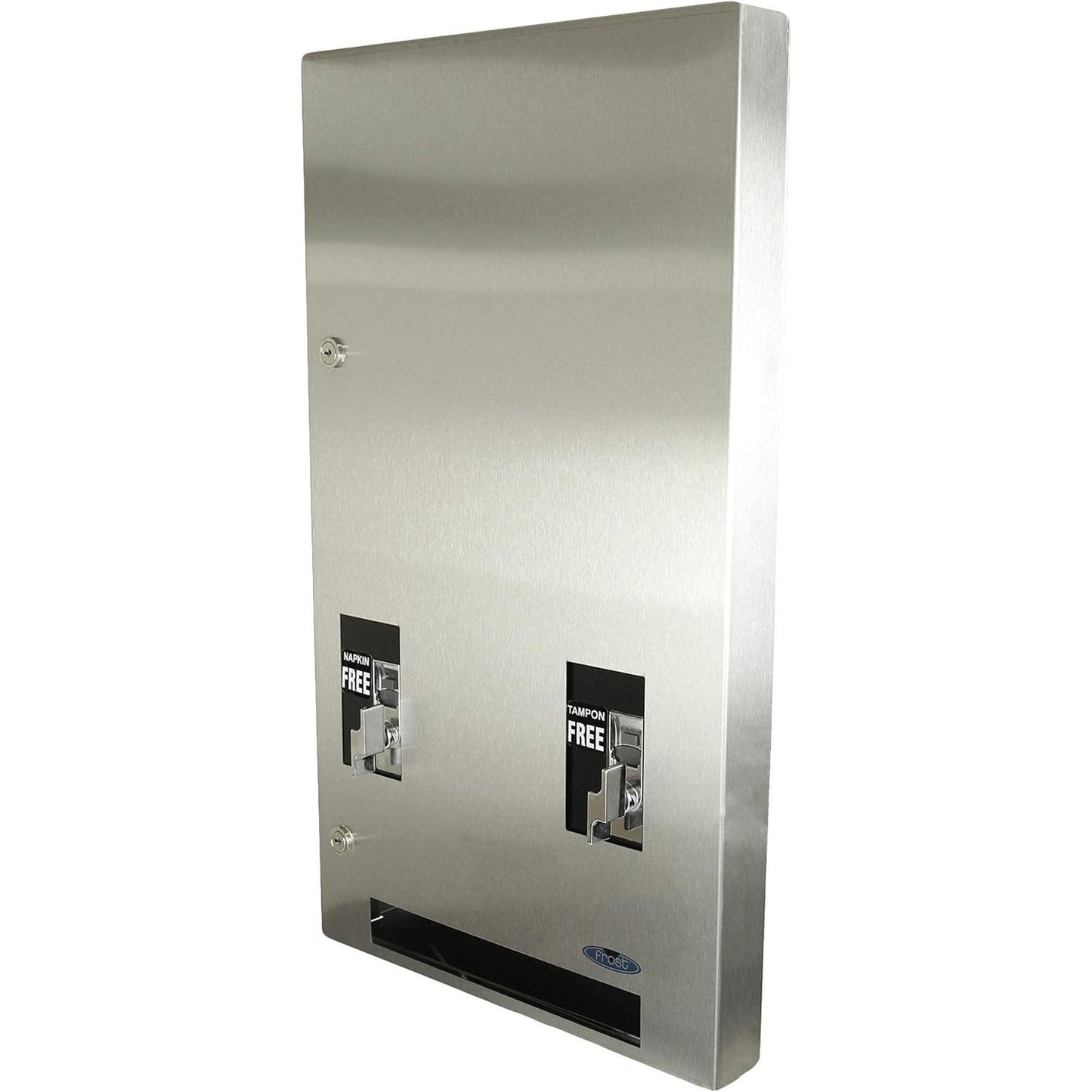 Frost 615-5-Free Recessed Stainless Steel Napkin and Tampon Dispenser