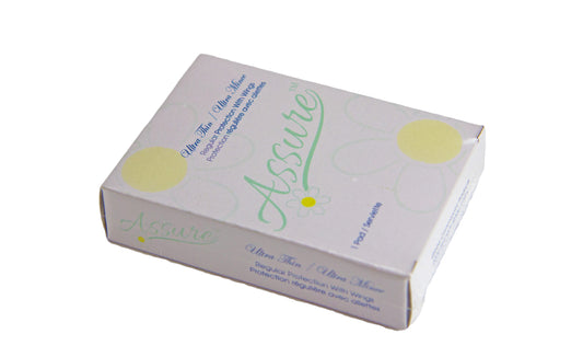 Frost 650-NA Assure Regular No.4 Maxi Pads with Wings - 250/Case