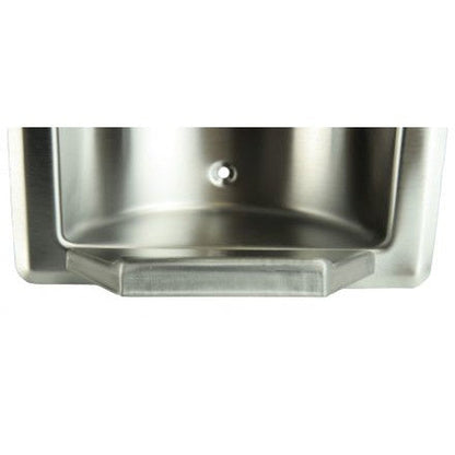 Frost 6.25 x 1.5 x 6.25 Stainless Steel Brushed Washroom Accessories