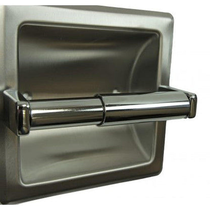 Frost 6.25 x 3.13 x 6.25 Stainless Steel Brushed Paper Product Dispenser