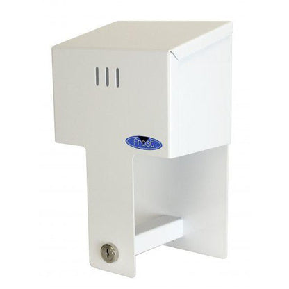 Frost 6.6 x 4.7 x 10.8 White Epoxy Powder Paper Product Dispenser