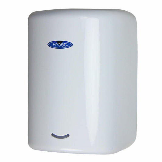 Frost 8 x 7.13 x 11 Porcelain White Hand Dryer