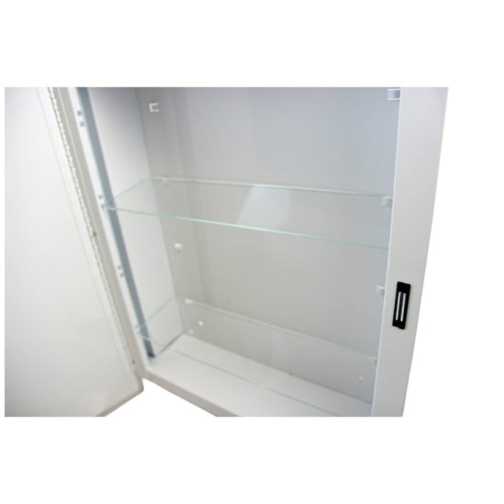Frost 802W Wall Mounted White Medicine Cabinet