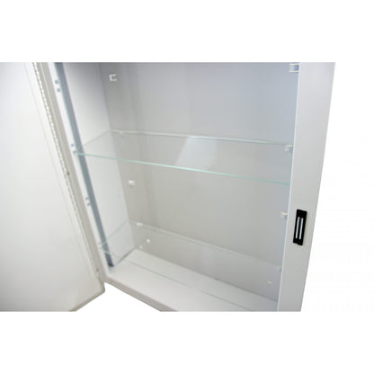 Frost 812W Wall Mounted White Medicine Cabinet