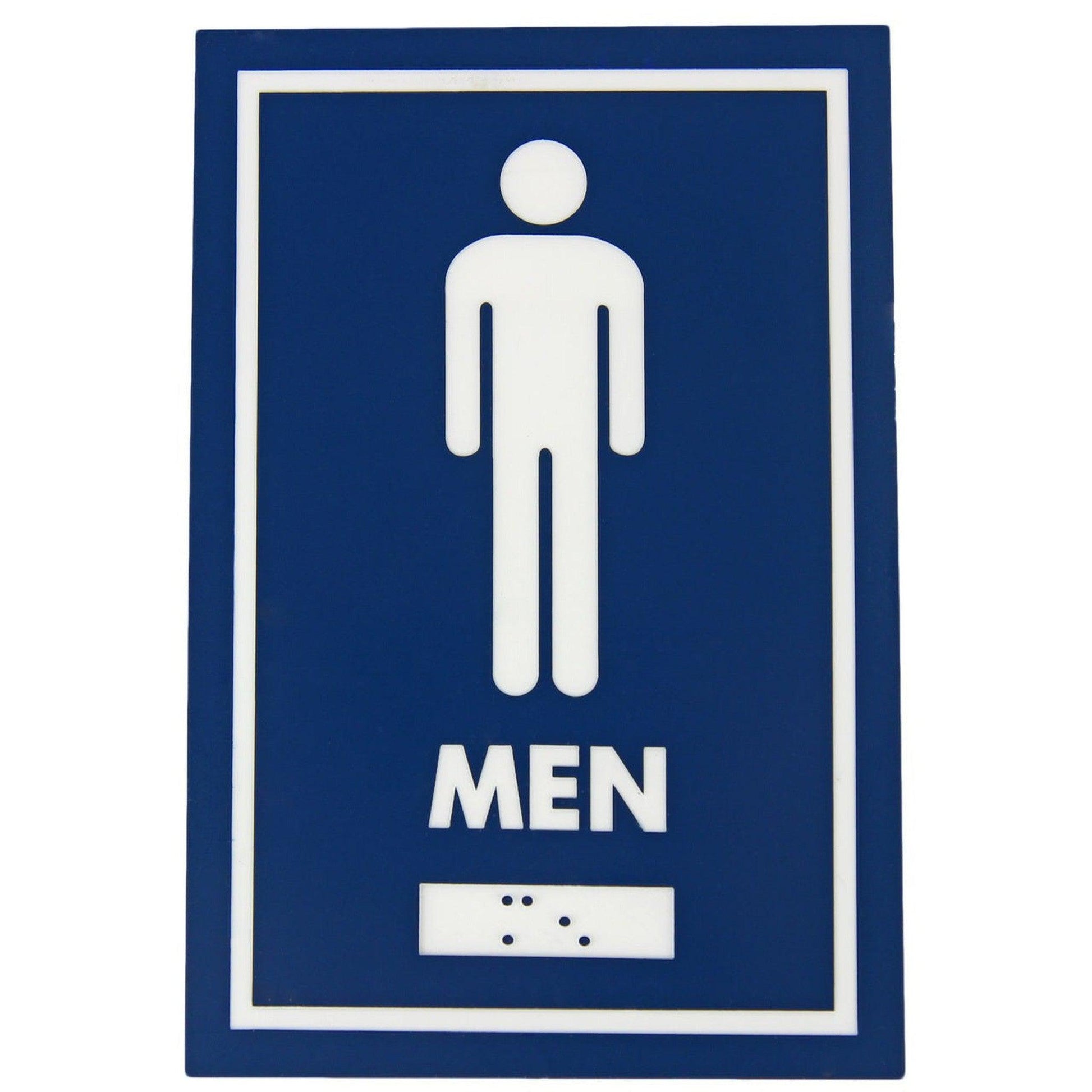 Frost 960 Wall Mounted White Washroom Signage