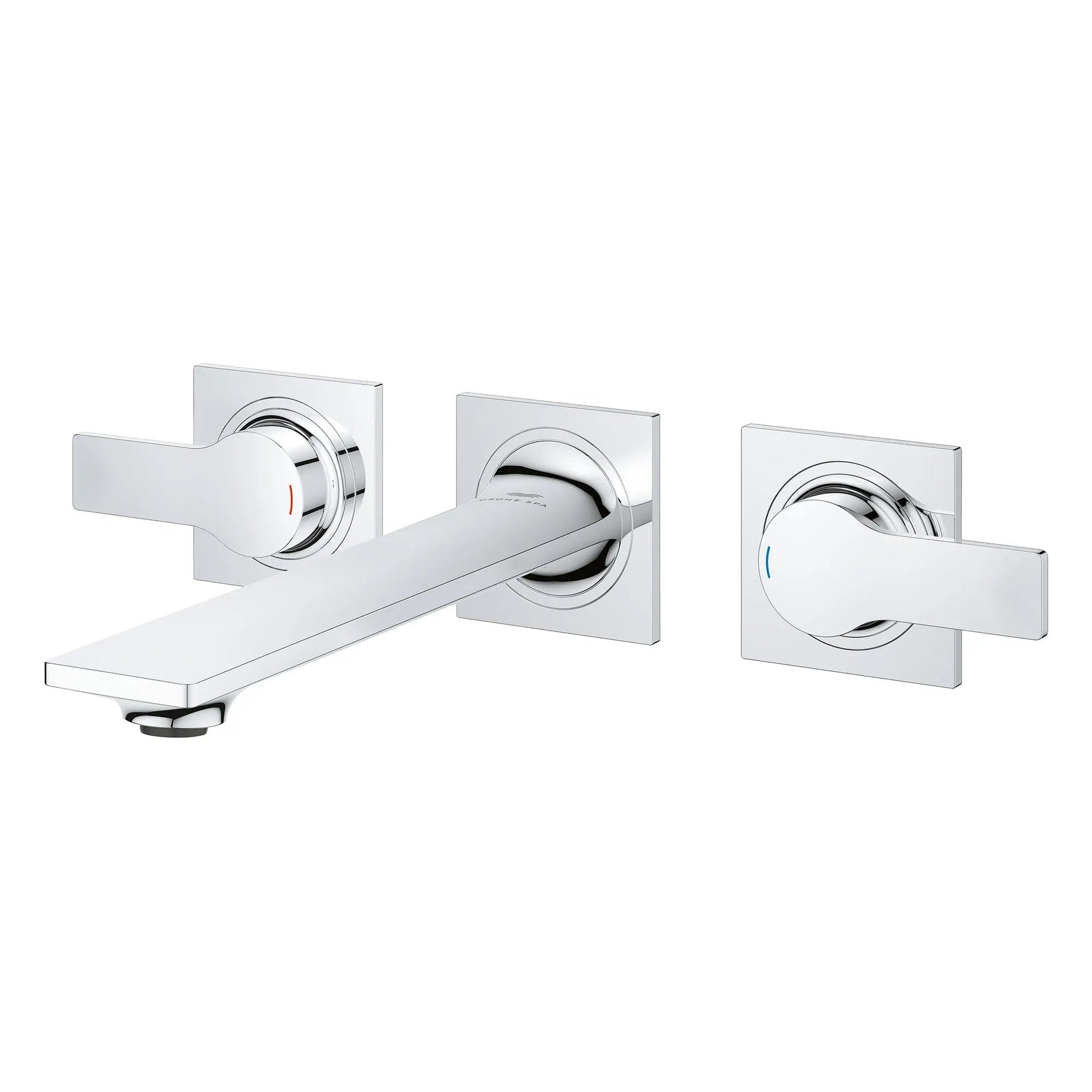 Grohe Allure 1.2 GPM Two-Handle Wall Mount StarLight Chrome Faucet