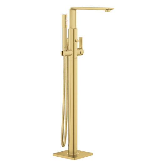 Grohe Allure 1.75 GPM Single-Handle Freestanding Brushed Cool Sunrise Tub Faucet With Hand Shower