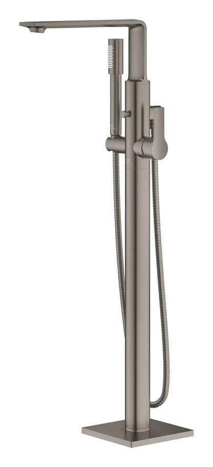 Grohe Allure 1.75 GPM Single-Handle Freestanding Brushed Hard Graphite Tub Faucet With Hand Shower
