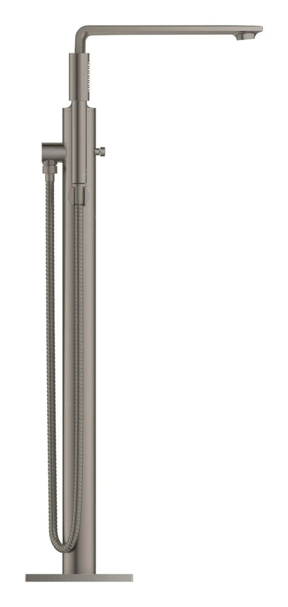 Grohe Allure 1.75 GPM Single-Handle Freestanding Brushed Hard Graphite Tub Faucet With Hand Shower