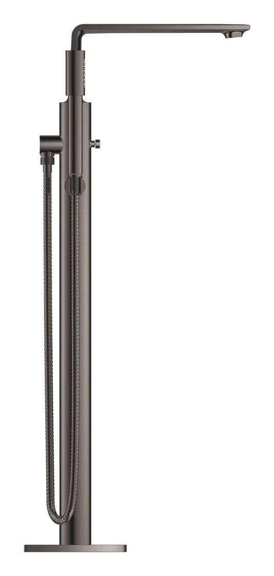 Grohe Allure 1.75 GPM Single-Handle Freestanding Hard Graphite Tub Faucet With Hand Shower