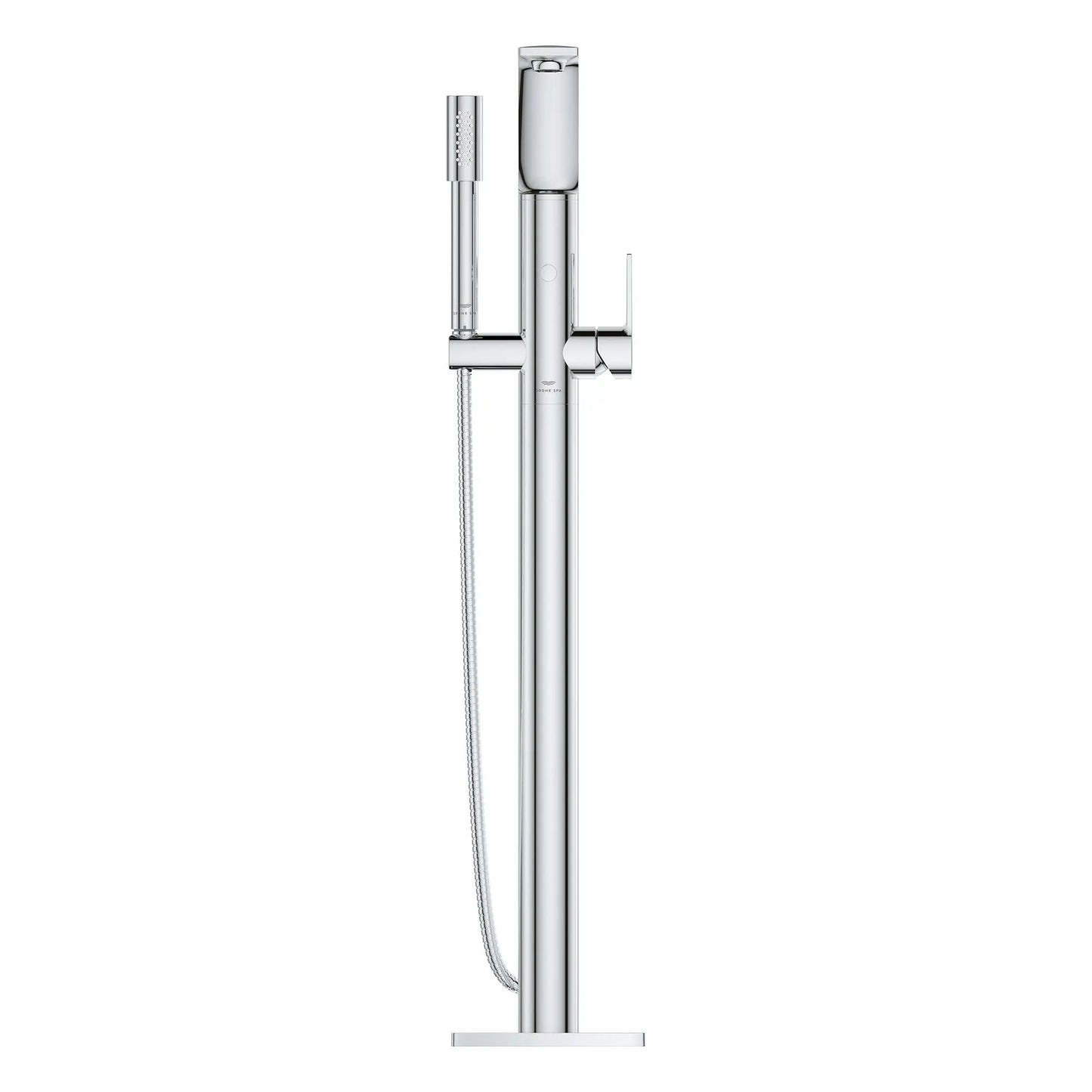 Grohe Allure 1.75 GPM Single-Handle Freestanding StarLight Chrome Tub Faucet With Hand Shower