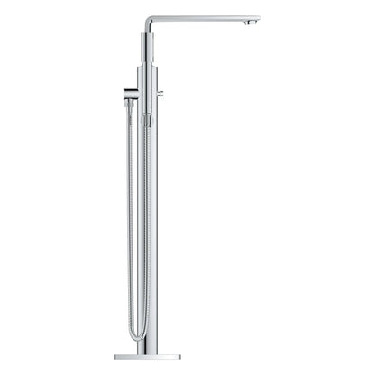 Grohe Allure 1.75 GPM Single-Handle Freestanding StarLight Chrome Tub Faucet With Hand Shower