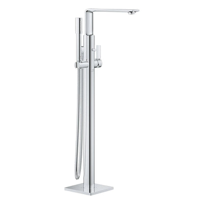 Grohe Allure 1.75 GPM Single-Handle Freestanding StarLight Chrome Tub Faucet With Hand Shower