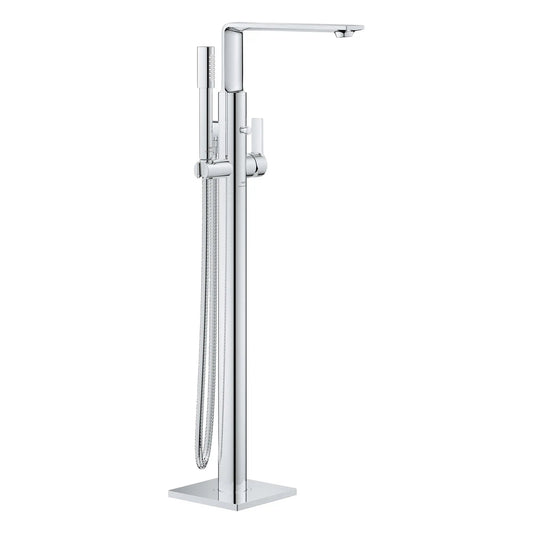 Grohe Allure 1.75 GPM Single-Handle Freestanding StarLight Chrome Tub Faucet With Hand Shower