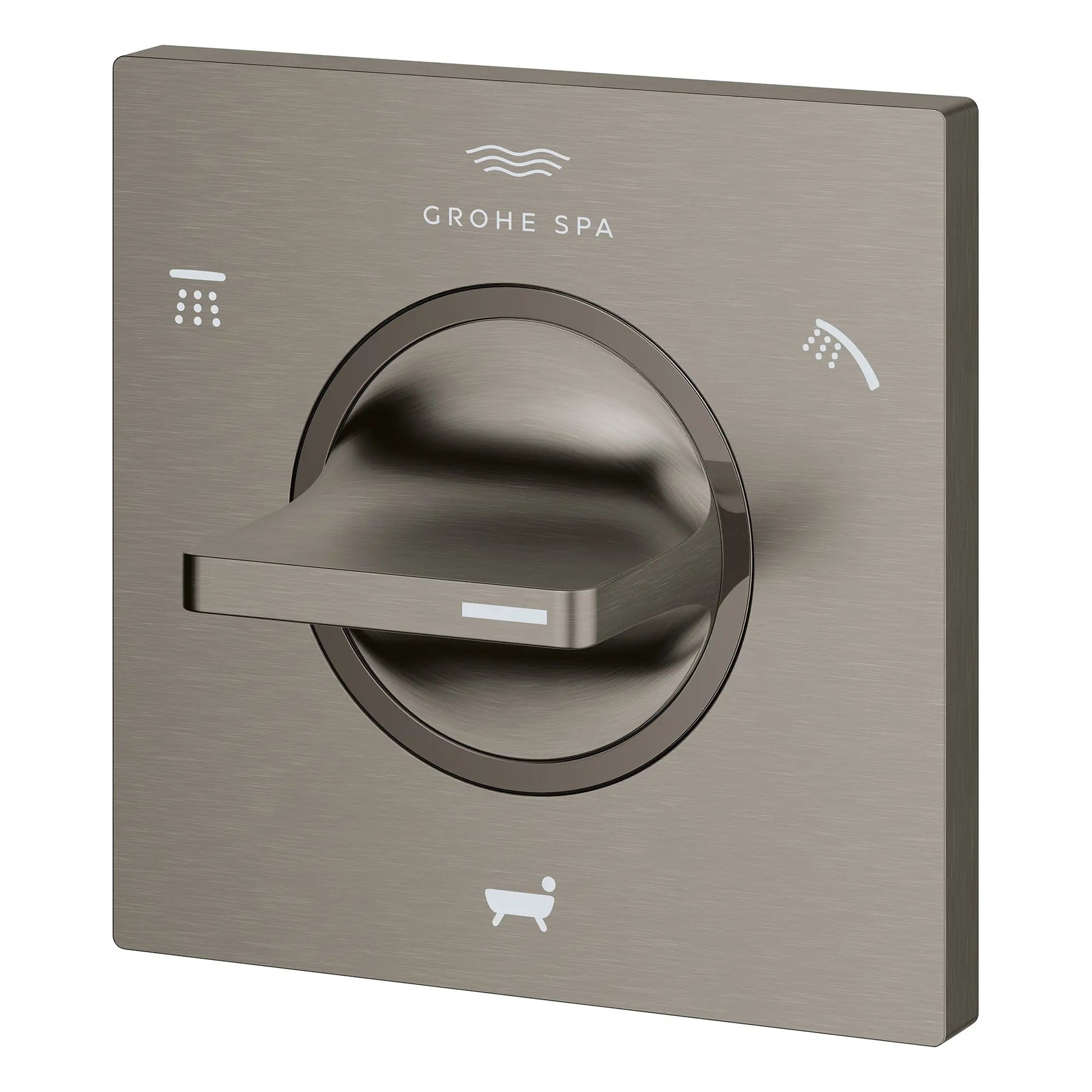 Grohe Allure Brushed Hard Graphite 3-Way Diverter Valve Trim
