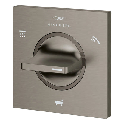 Grohe Allure Brushed Hard Graphite 3-Way Diverter Valve Trim