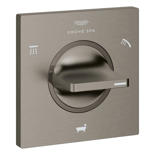 Grohe Allure Brushed Hard Graphite 3-Way Diverter Valve Trim