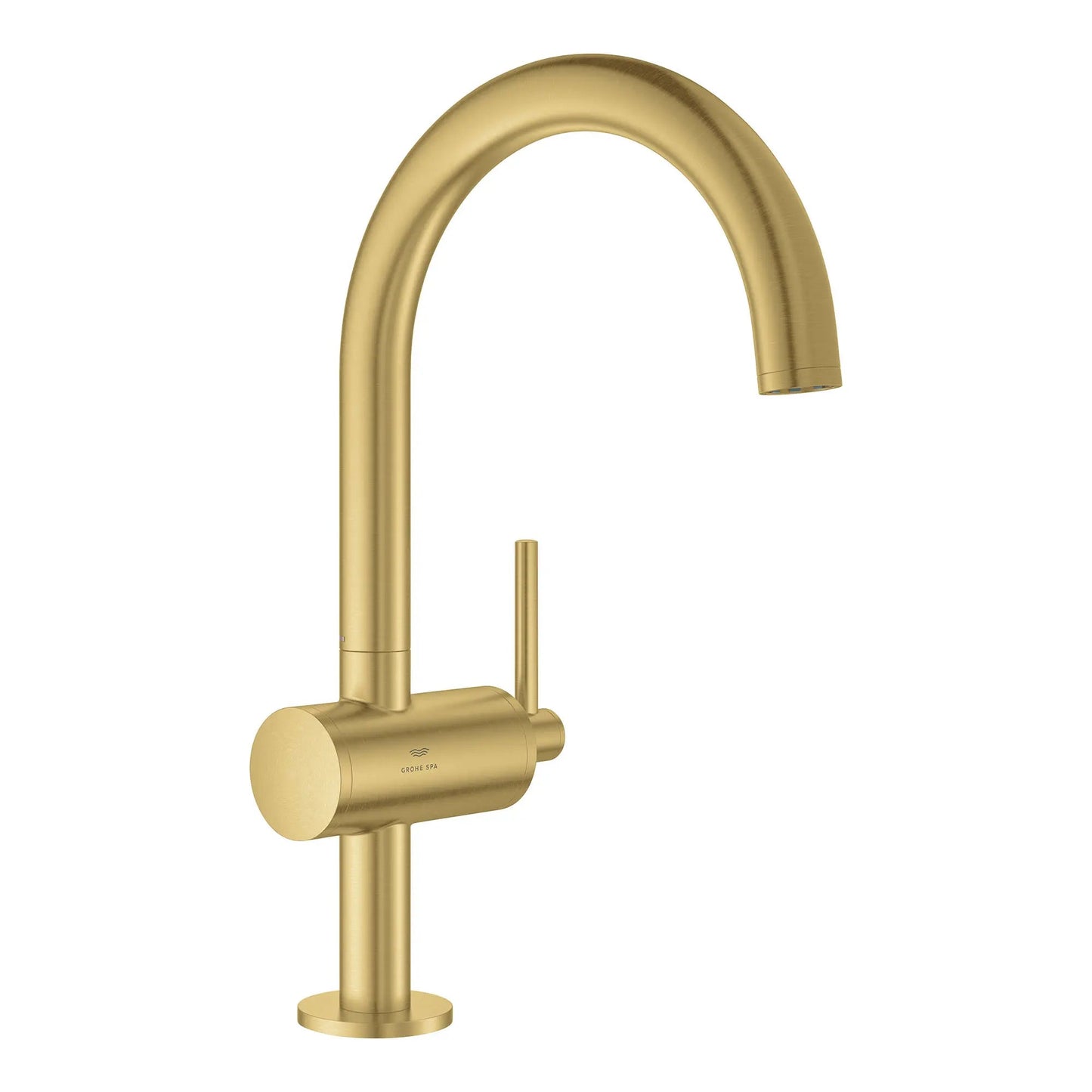 Grohe Atrio 1.2 GPM Single Hole Single-Handle Brushed Cool Sunrise Faucet