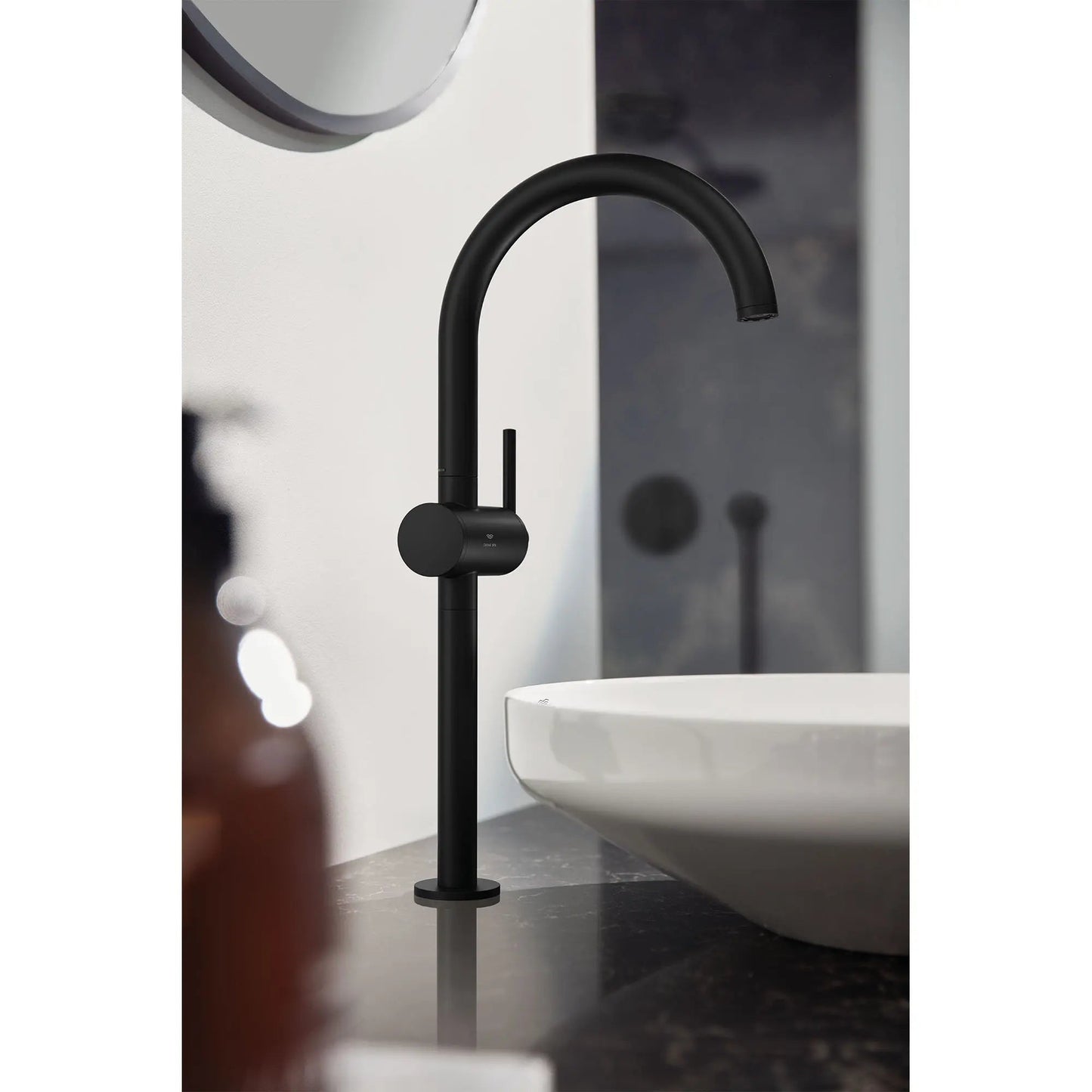 Grohe Atrio 1.2 GPM Single Hole Single-Handle Matte Black Faucet