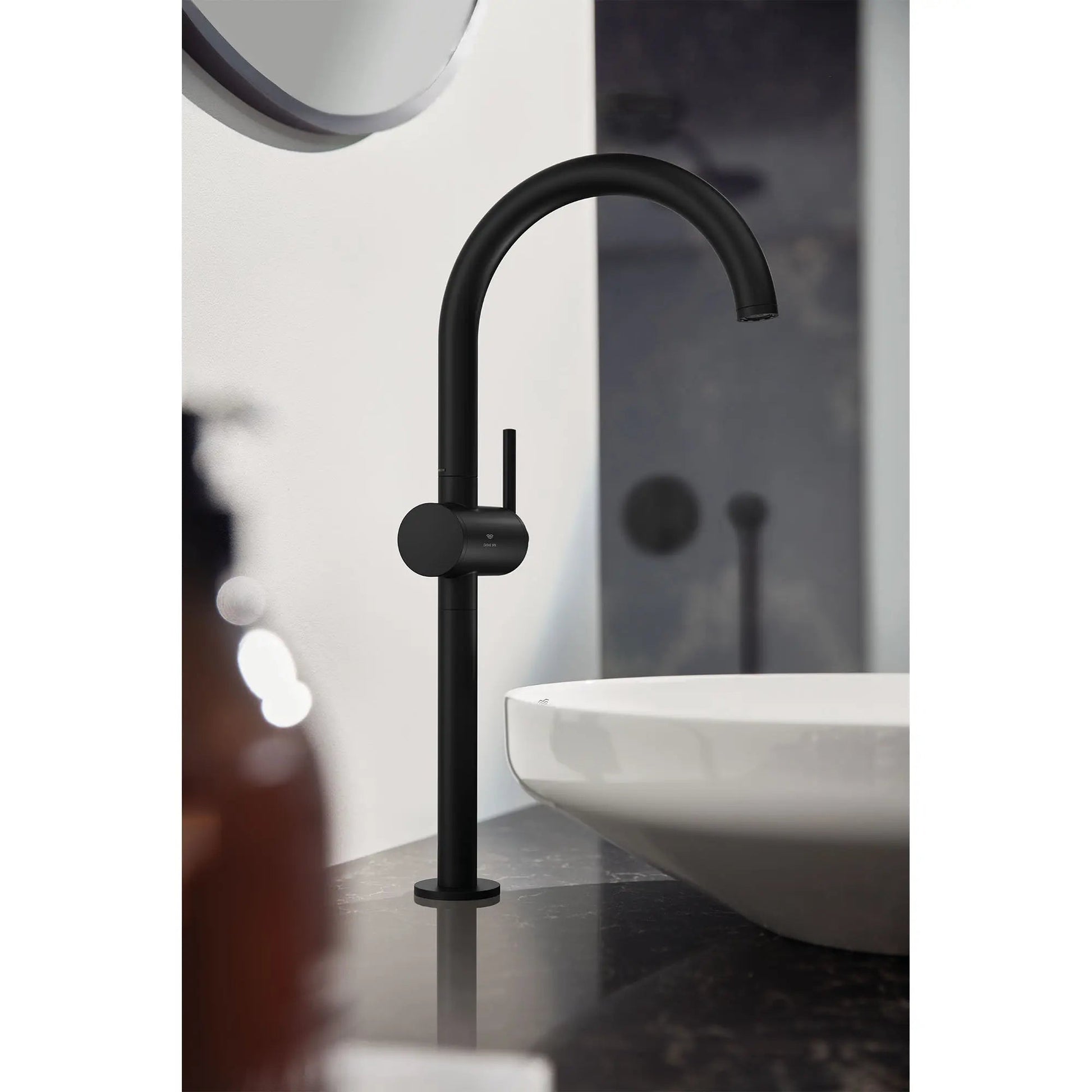 Grohe Atrio 1.2 GPM Single Hole Single-Handle Matte Black Faucet