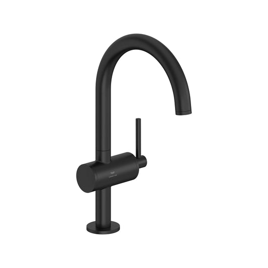 Grohe Atrio 1.2 GPM Single Hole Single-Handle Matte Black Faucet