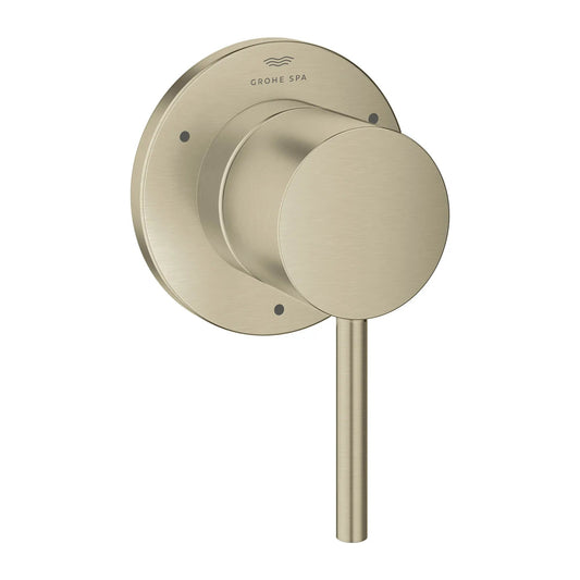 Grohe Atrio 3-Way Metal Lever Handle Brushed Nickel Infinity Diverter Valve Trim