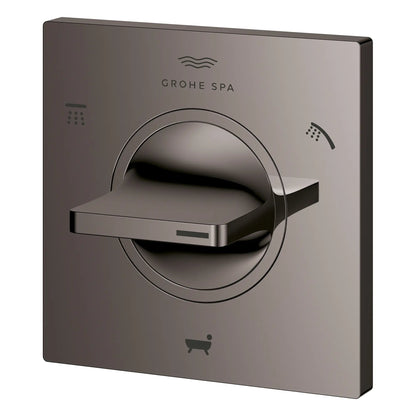 Grohe Atrio 3-Way Metal Lever Handle Hard Graphite Diverter Valve Trim