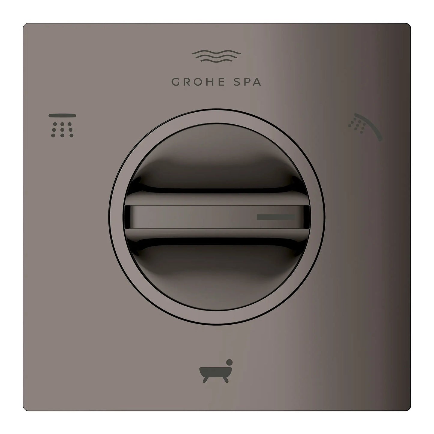 Grohe Atrio 3-Way Metal Lever Handle Hard Graphite Diverter Valve Trim