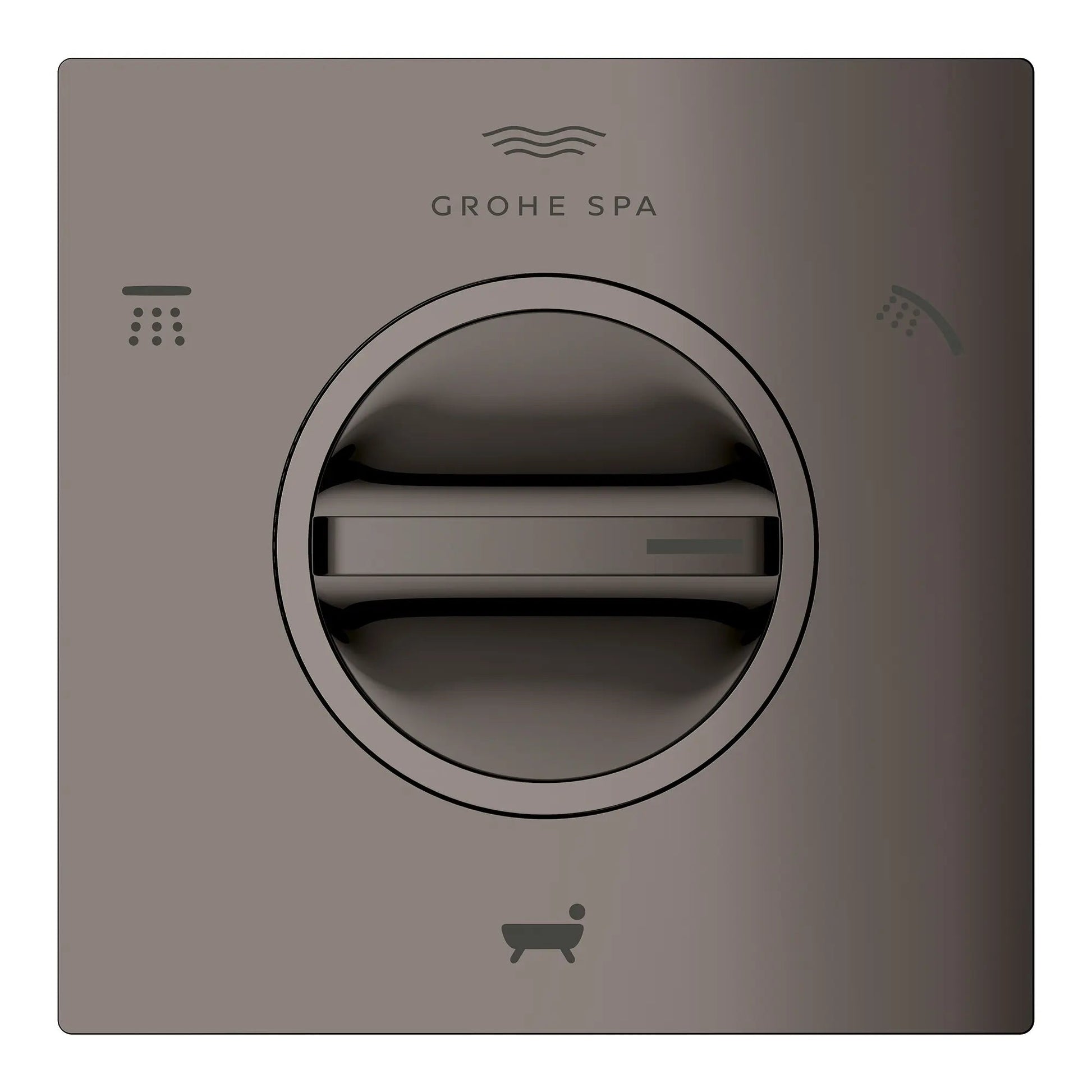 Grohe Atrio 3-Way Metal Lever Handle Hard Graphite Diverter Valve Trim
